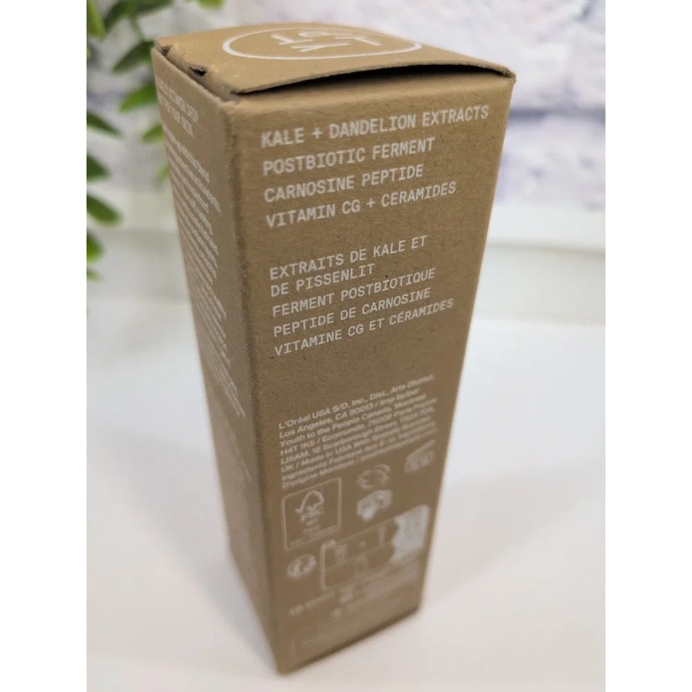 NIB😍YOUTH TO THE PEOPLE Superfood Skin Drip Smooth +Glow Barrier Serum 1ozFULL